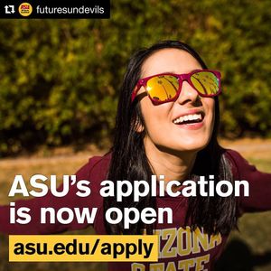 Image post by @arizonastateuniversity on Instagram