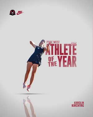 Image post by @IUPtennis on Twitter