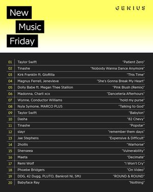 Image post by @genius on Instagram