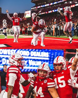 Image post by @huskerfootball on Instagram