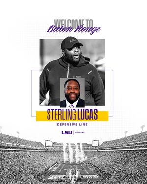 Image post by @LSUfootball on Twitter/X