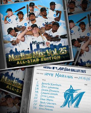 Image post by @Marlins on Twitter