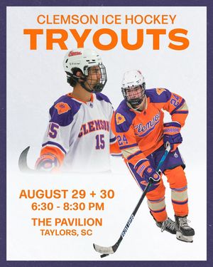 Image post by @clemsonicehockey on Instagram