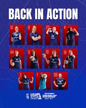 Image post by @usahandballwnt on Instagram