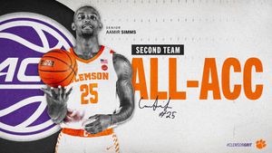 Image post by @ClemsonMBB on Twitter
