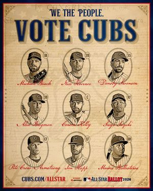 Image post by @cubs on Instagram