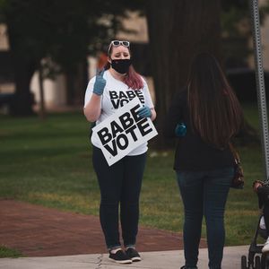 Image post by @babevote on Instagram