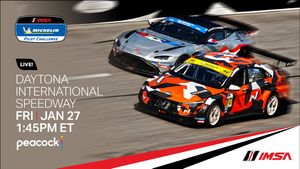 Image post by @IMSA on Twitter