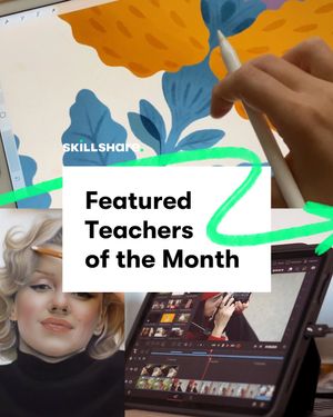 Image post by @skillshare on Instagram