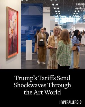 Image post by @hyperallergic on Instagram