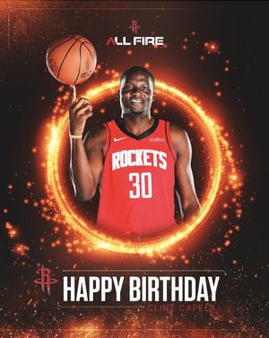 Image post by @HoustonRockets on Twitter