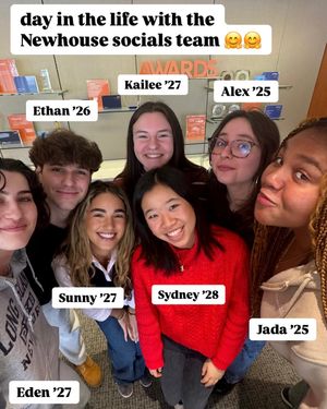 Image post by @newhousesu on Instagram