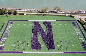 Image post by @NorthwesternU on Twitter