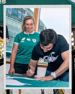 Image post by @irishrugby on Instagram