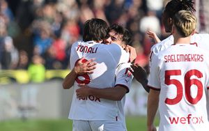 Image post by @acmilan on Twitter