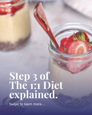 Image post by @one2onediet on Instagram