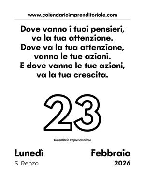 Image post by @calendarioimprenditoriale on Instagram