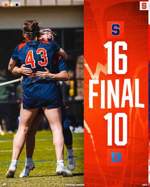 Image post by @CuseWLAX on Twitter
