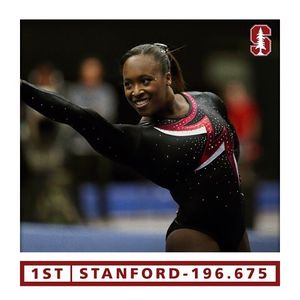 Image post by @stanfordgymnastics on Instagram