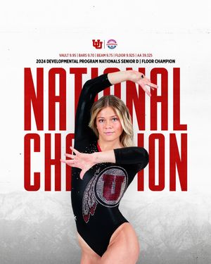 Image post by @utahgymnastics on Instagram
