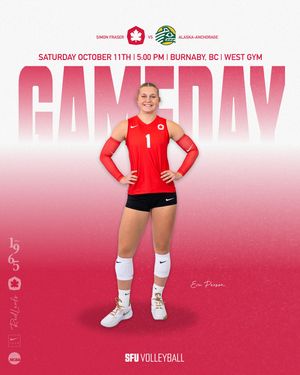 Image post by @sfu_volleyball on Instagram