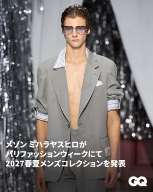 Image post by @gqjapan on Instagram