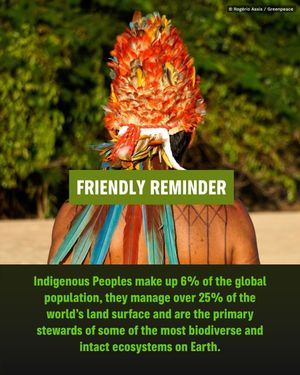 Image post by @greenpeace on Instagram