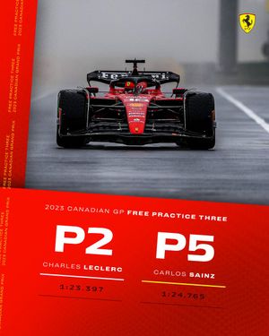 Image post by @ScuderiaFerrari on Twitter