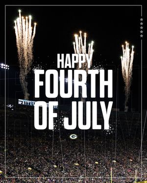 Image post by @packers on Instagram