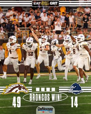 Image post by @wmu_football on Instagram