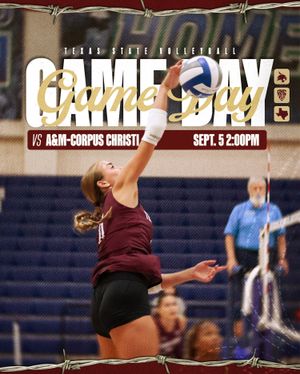 Image post by @txstatevolleyball on Instagram