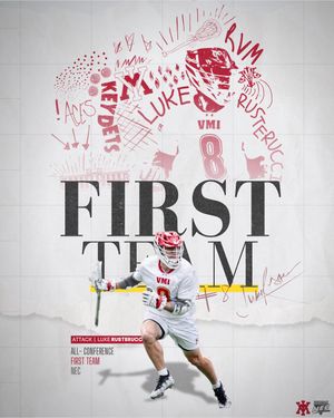 Image post by @vmi_lacrosse on Instagram