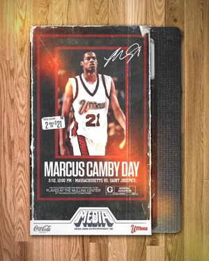 Image post by @UMassMBB on Twitter