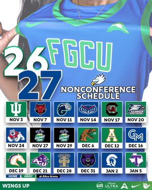 Image post by @fgcu_wbb on Instagram