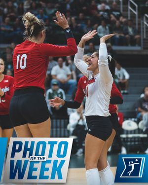 Image post by @NCAAVolleyball on Twitter