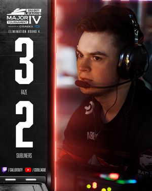 Image post by @CODLeague on Twitter