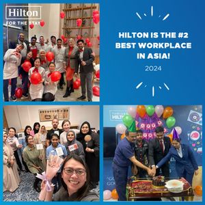 Image post by @hiltoncareers on Instagram