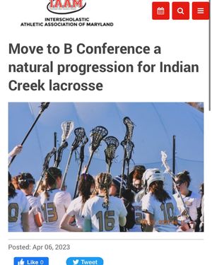 Image post by @indian_creek_girls_lax on Instagram