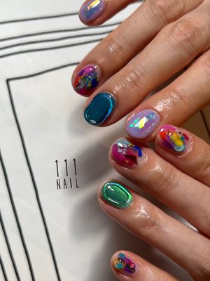 Image post by @111nail_omotesando on Instagram