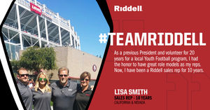 Image post by @RiddellSports on Twitter