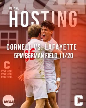 Image post by @cornellmsoccer on Instagram