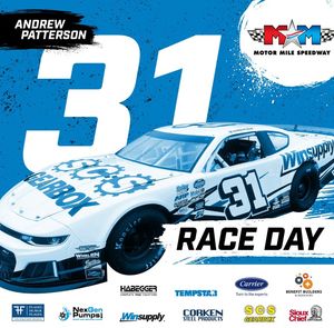 Image post by @andrewpattersonracing on Instagram