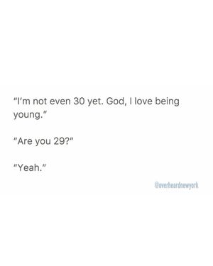 Image post by @overheardnewyork on Instagram