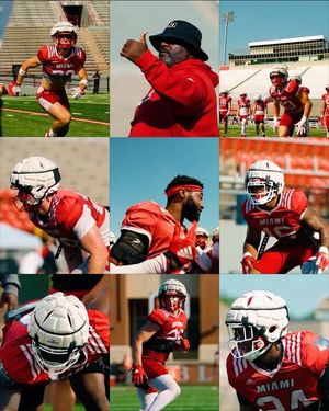 Image post by @miamiohfootball on Instagram