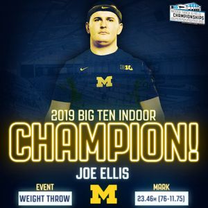 Image post by @umichtrack on Instagram