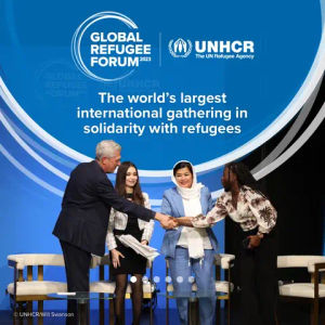Image post by @refugees on TikTok