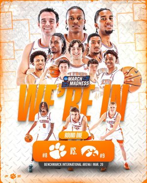 Image post by @clemsonmbb on Instagram