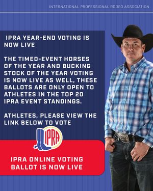 Image post by @internationalprorodeo on Instagram