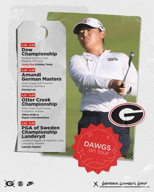 Image post by @ugawomensgolf on Instagram
