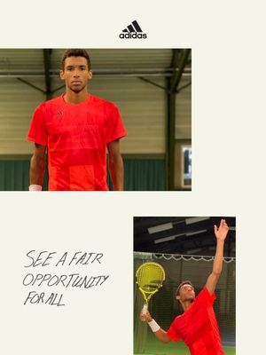 Image post by @adidas on Twitter/X